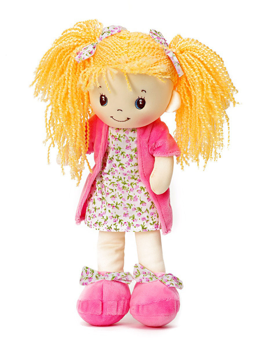 Кукла в розовом платье муз К531-30В(DL) 