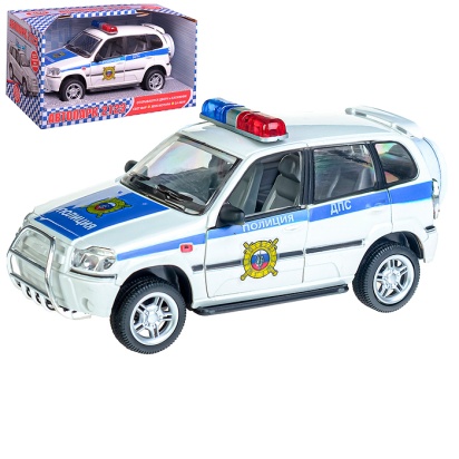 Машина "Автопарк. Полиция" на батарейках,   9079-F / 071103