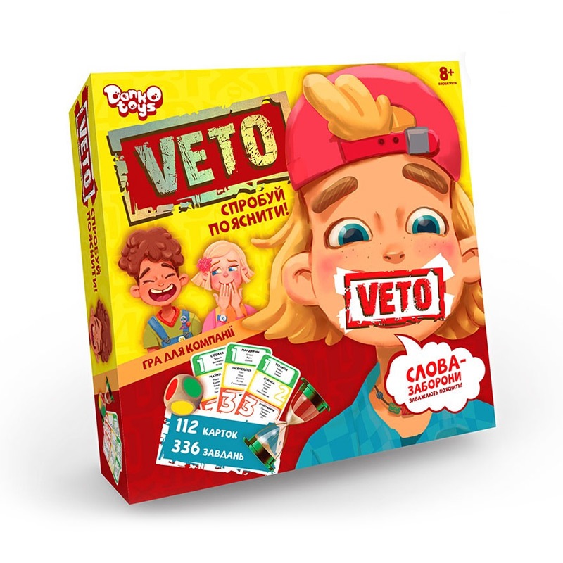 Настольная игра викторина «Попробуй объяснить» серии VETO ВЕТО01-01