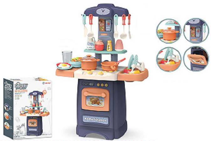 Игровой модуль "Маленькая кухня 3" (свет,звук,вода,бат.6*1,5АА не вх.в компл.) (арт. ZY983007)