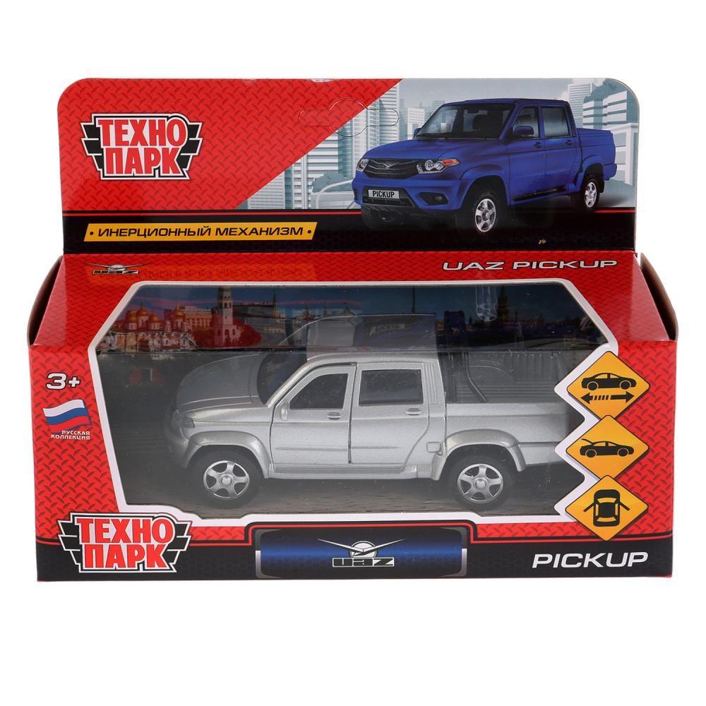 Технопарк. Машина метал "UAZ PICAP" матовый PICKUP-BE