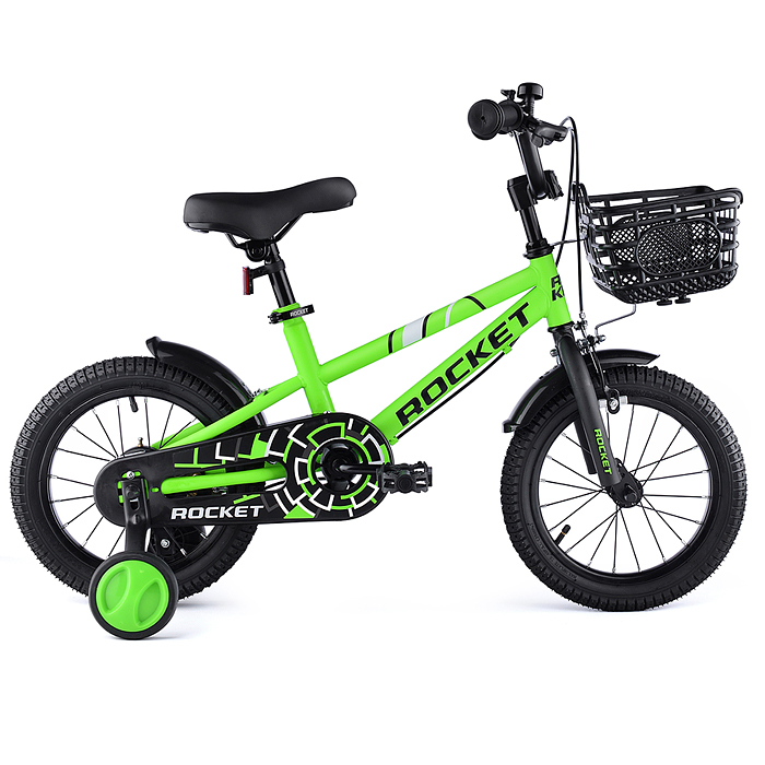 Велосипед 14" Rocket 100, цвет зеленый ,  14.R0100.GN.24 / 433087