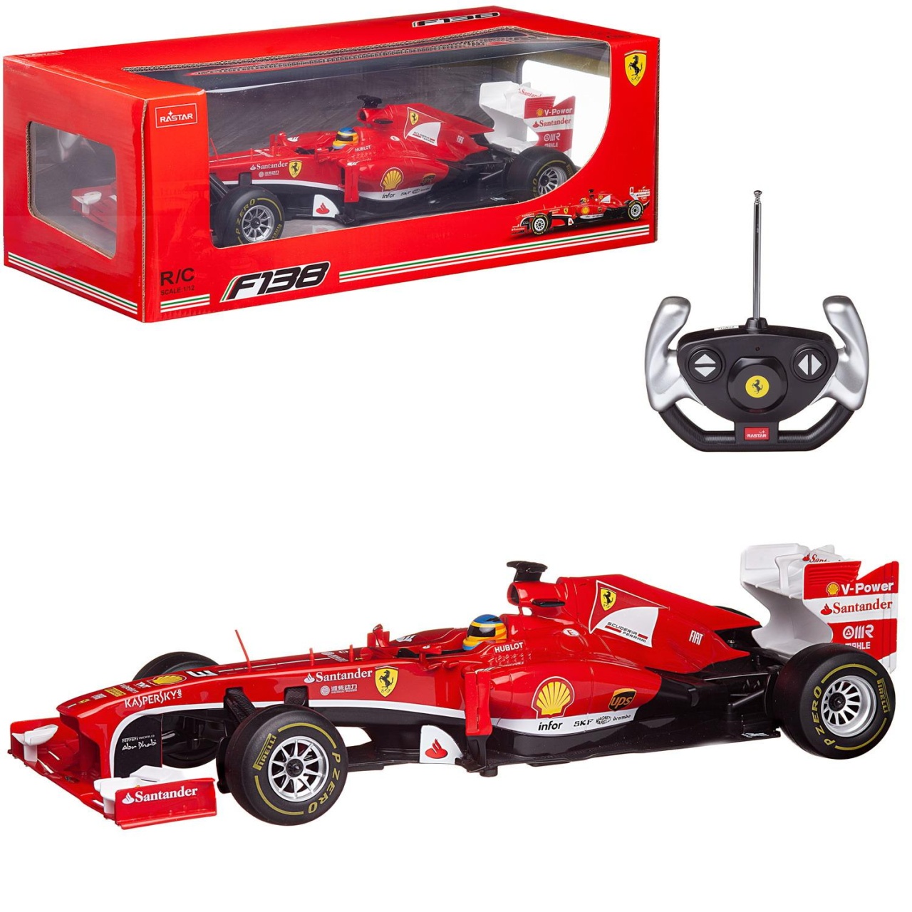 Машина р/у 1:12 Ferrari F1 57400