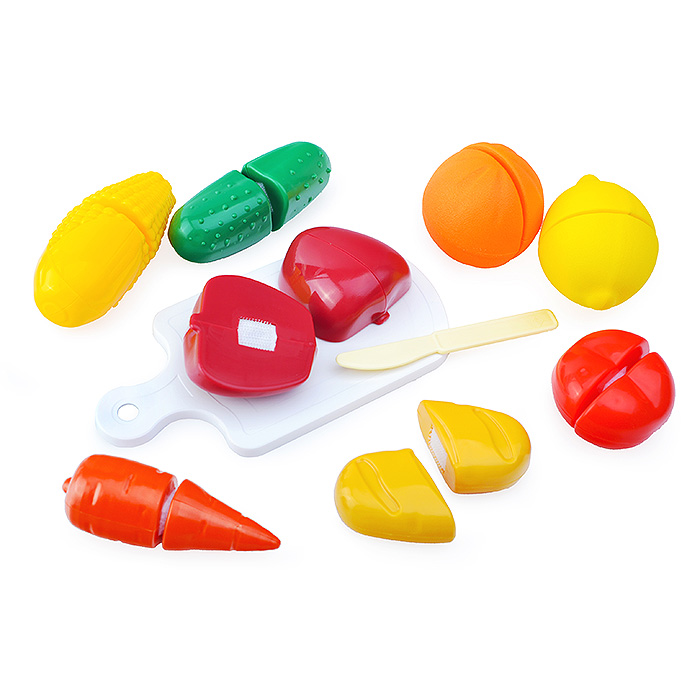 Игровой набор "Режем продукты" (10пр.) в пакете У954