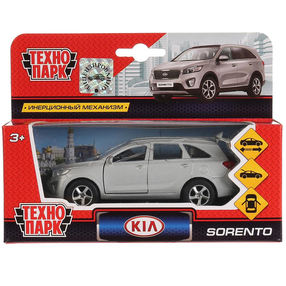 Машина металл KIA sorento prime, 12 см, двери, багаж., инерц., сереб., SB-17-75-KS-N(SL)-WB