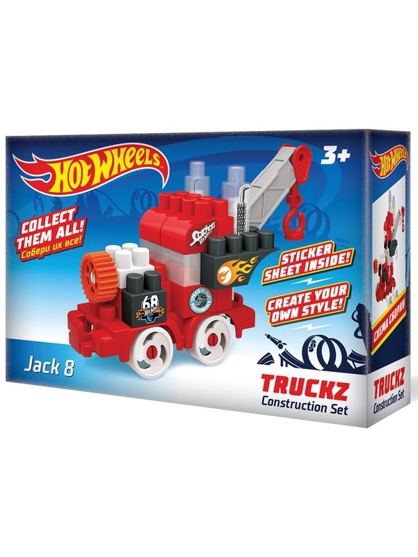 Игрушка 715 hot wheels машинка конструктор серия truckz Jack 8
