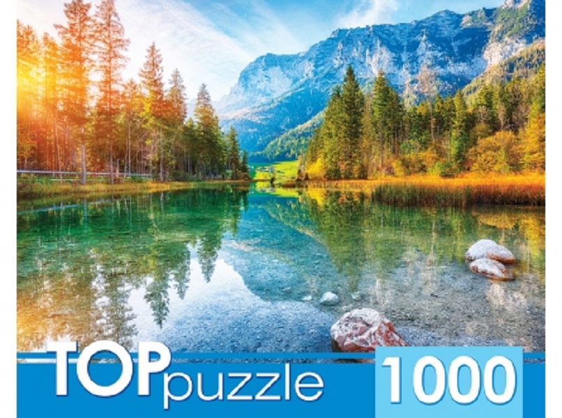 TOPpuzzle.ПАЗЛЫ 1000 элементов.ГИТП1000-2150 Германия.Озеро Хинтерзее