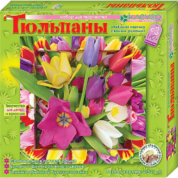Набор для изготовления картины «Тюльпаны» 41-310 АБ