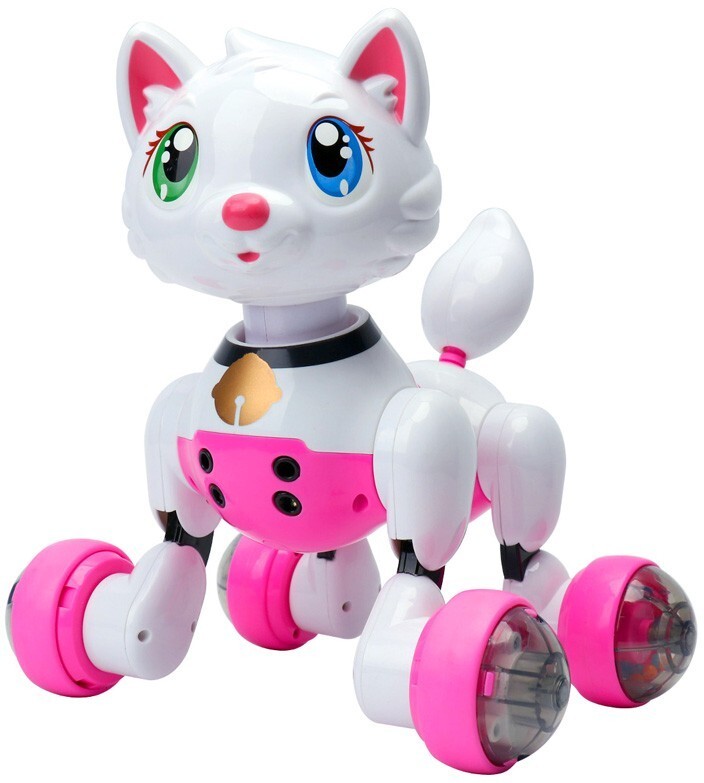 Робо-кошка интерактивная Cindy с управлением голосом и руками MG012