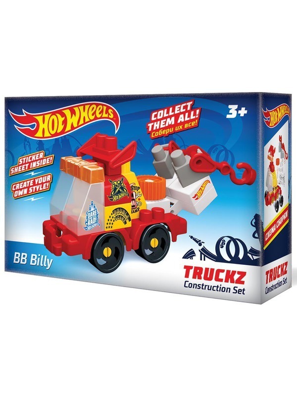 Игрушка hot wheels машинка конструктор серия truckz BB Billy 720