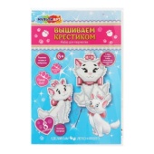 Вышивка на пластиковой канве кошечка мари MultiArt VSHCAT-125464 Вышивка на пластиковой канве кошечка мари MultiArt VSHCAT-125464