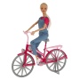 Кукла 29см София на велосипеде, сгибаются руки и ноги, с аксесс. в кор. София и Алекс B111-S-BO