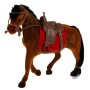 Аксессуары для кукол 29 см флокированная лошадь с акс для Софии, кор КАРАПУЗ KT3211-HB-S