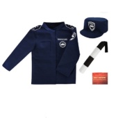 Набор ДПС 1: куртка, кепка, жезл, удостоверение 97817