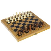 Шахматы,шашки,нарды набор 3в1 дер.(30 x 30) NRG 551-30