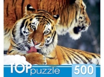 ПАЗЛЫ 500 элементов. КБТП500-6797 Два тигра