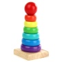 Деревянная игрушка Пирамидка "Яркие цвета", 97522