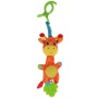 Текстильная игрушка погремушка жирафик на блистере Умка RPHT-G