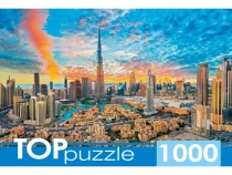 TOPpuzzle. ПАЗЛЫ 1000 элементов. ШТТП1000-7181 Закат в Дубае
