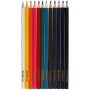 Цветные карандаши ХОТ ВИЛС 12цв, акварельные Умка CPA12-55386-HW