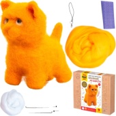 Набор для творчества Валяние шерстью Котик 05590 Набор для творчества Валяние шерстью Котик 05590