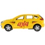 Машина металл LADA XRAY СПОРТ 12 см, двери, багаж, инерц.желтый кор. Технопарк  XRAY-SPORT