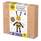 Набор для творчества. Валяние шерстью. "Пчелка" 05404 / 454852 Набор для творчества. Валяние шерстью. "Пчелка" 05404 / 454852
