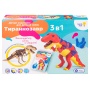 Набор для детской лепки из легкого пластилина "Тираннозавр" TA1703