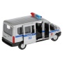 Машина металл FORD Transit полиция 12см, открыв. двери, инерц. Технопарк, SB-18-18-P-WB