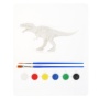 Набор д/дет тв-ва фигурка для росписи (краски, кисточка)  тиранозавр MultiArt PAINTFIG-MADINO3