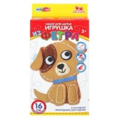 Игрушка из фетра милый щенок МУЛЬТИ АРТ FETR-110656 Игрушка из фетра милый щенок МУЛЬТИ АРТ FETR-110656