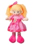 Кукла в розовом платье муз К542-45С(DL)