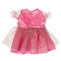 Одежда для кукол 40-42см платье розово-белое КАРАПУЗ OTF-2205D-RU