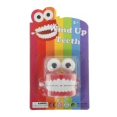 Заводная игрушка для развлечений "Зубы с глазами" SY-168