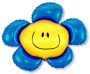 Шар (41''/104 см) Фигура, Солнечная улыбка, Синий 901548A