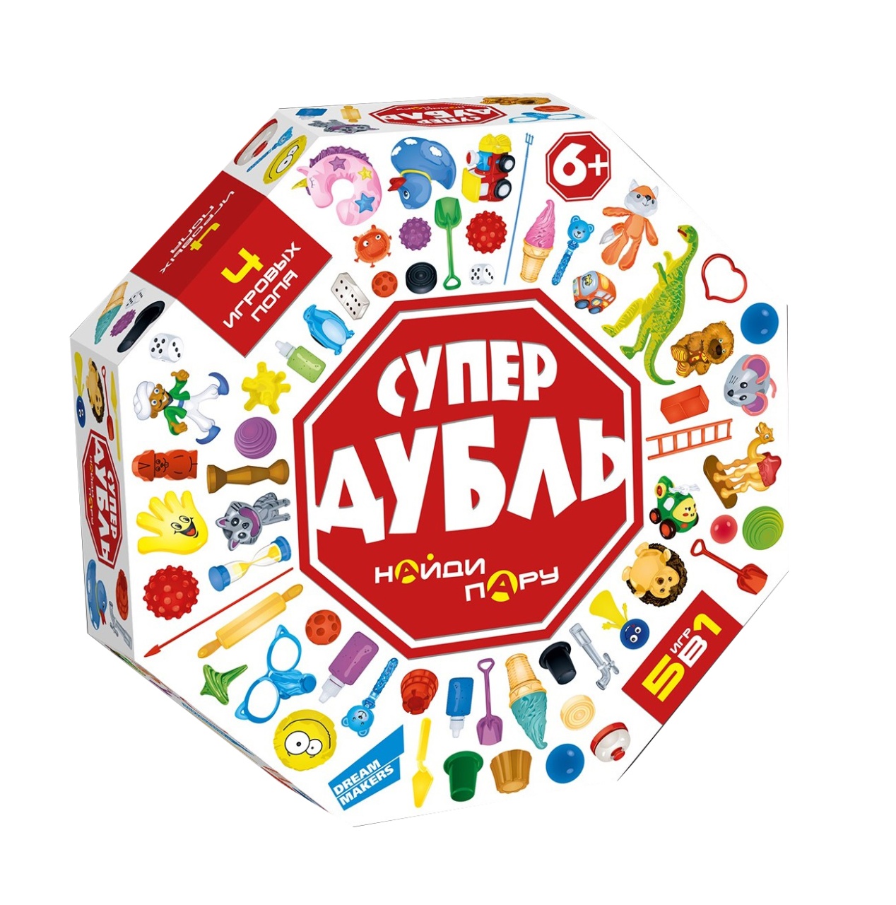 Игра детская настольная "Супер Дубль" 2012C/2012H