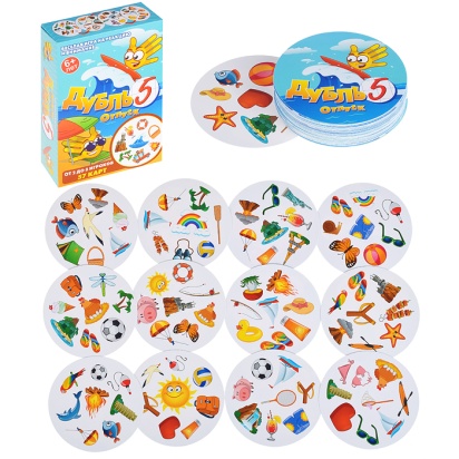 Настольная игра "Дубль 5. Отпуск" 8349 /51 / 333649