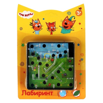 Логическая игра лабиринт Три Кота блист.14,7*20,7*2см ИГРАЕМ ВМЕСТЕ 0501K238-R2