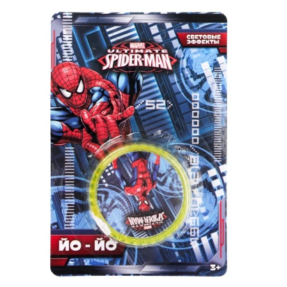 Йо-йо spider-man, свет, блист.11*15*3см -   B2319049-R