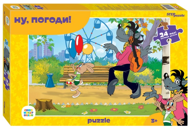 Пазлы maxi 24 эл. "Ну погоди!" №70014