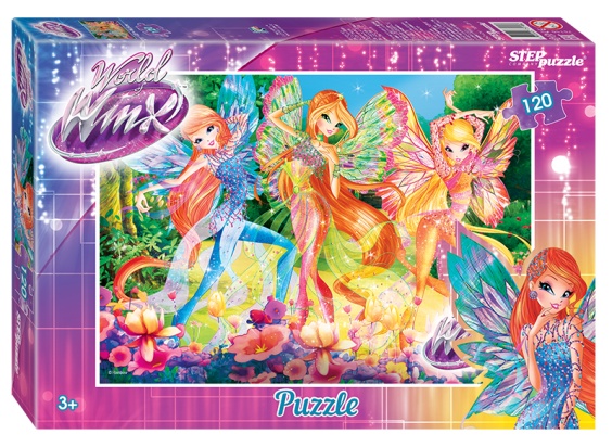 Пазлы 120 эл. "Rainbow" 75146