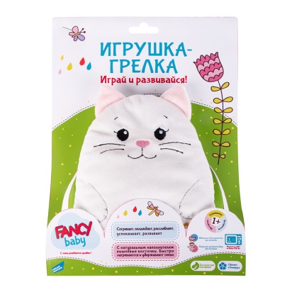 Игрушка развивающая "Грелка Кот Беляш"  FBGK0