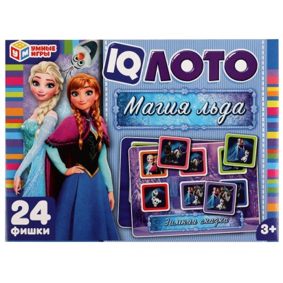 Магия льда. IQ-лото. 138х189х32 мм. Умные игры. , 339046     
