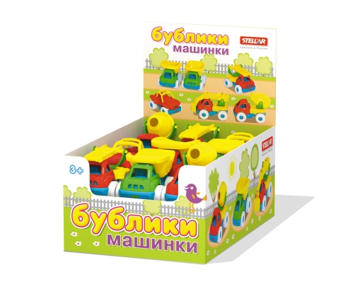 Машинка "Бублик" в шоу-боксе С-01435