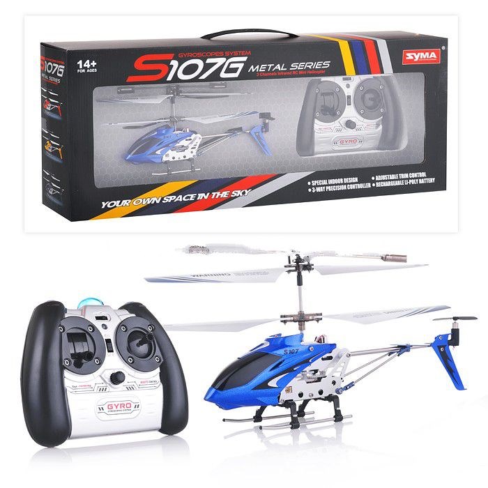 Вертолет Syma с гироскопом 22см S107G / 178594