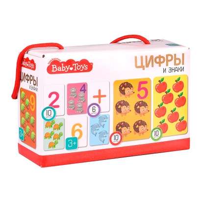 Игра настольная "Цифры и знаки" BABY TOYS 04272
