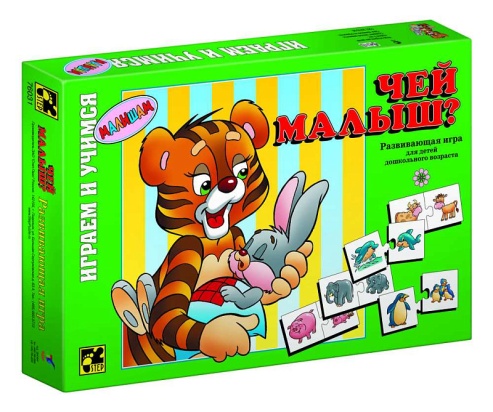Игра "Чей малыш?" детская настольная  76031