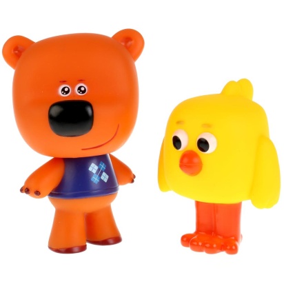 Игрушки пластизоль для купания "Играем вместе" Мимимишки (Цыпа и Кеша), LX-M307