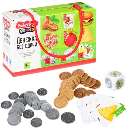 Игра настольная "Денежка без сдачи" Baby Toys Gаmes  04261 / 343481