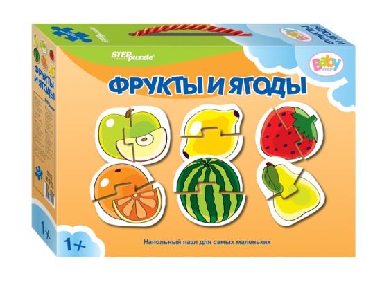 Напольный пазл-мозаика "Фрукты и ягоды" (Baby Step) 70112